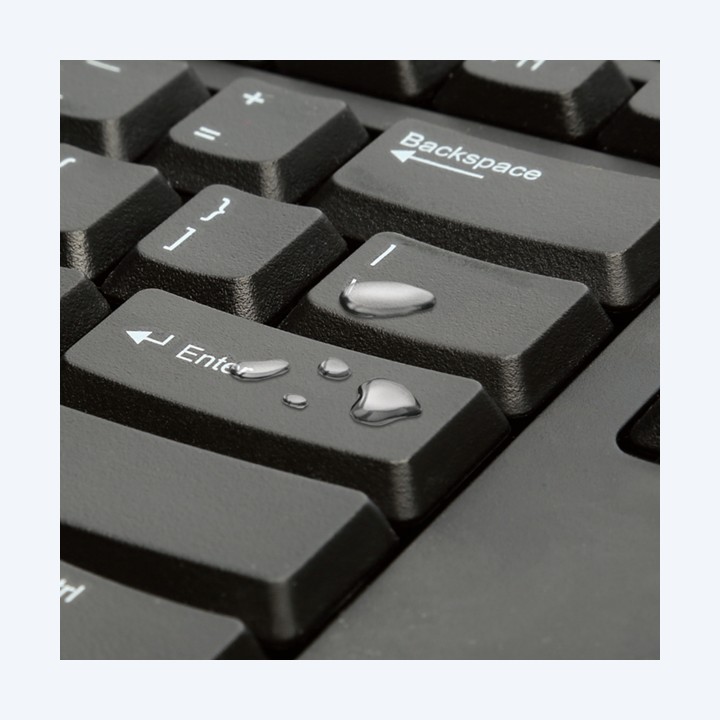Tastiera con filo KB100 EQ nero Kensington | Ecotempo