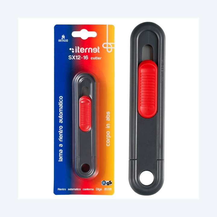 Cutter SX 12 16 in ABS lama a rientro — 103637 | Ecotempo