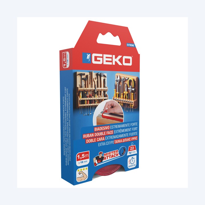 Nastro biadesivo EXTREME Mister Attach — 103640 | Ecotempo
