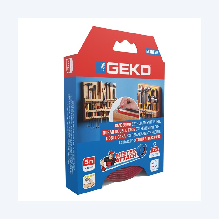 Nastro biadesivo EXTREME Mister Attach — 103641 | Ecotempo