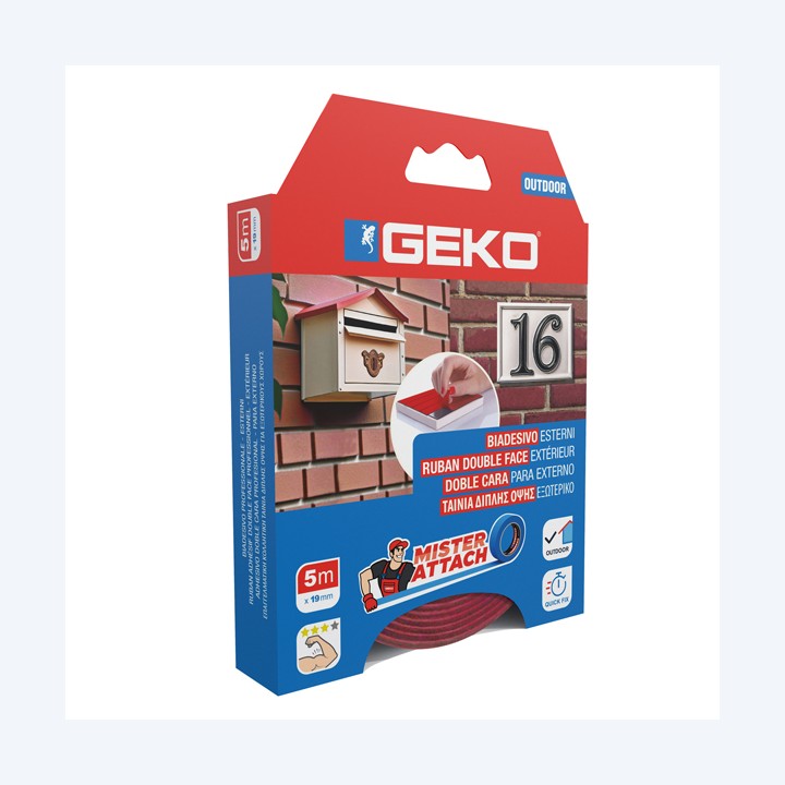 Nastro biadesivo OUTDOOR Mister Attach — 103643 | Ecotempo