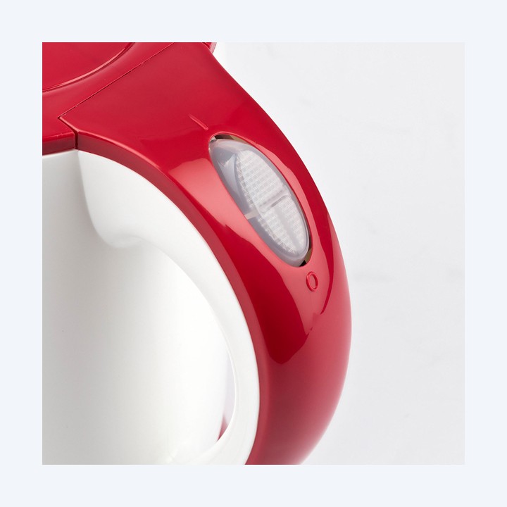 Bollitore elettrico 800 ml bianco/rosso Girmi | Ecotempo