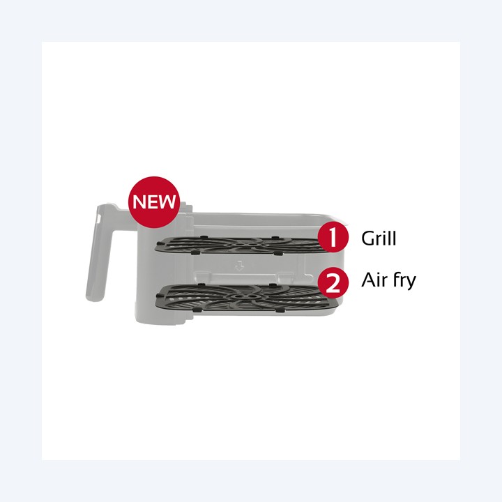 Friggitrice ad aria a 2 altezze 6,5 L — 103839 | Ecotempo