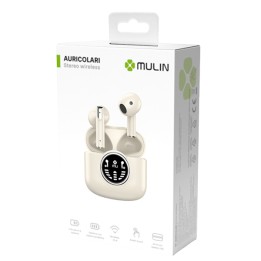 No Brand Auricolare Bluetooth 5.3 Bianco MU | Ecotempo