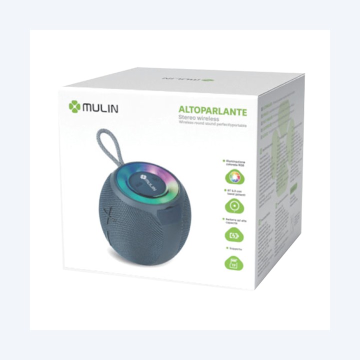 No Brand Speaker Bluetooth 5.3 Nero MU | Ecotempo