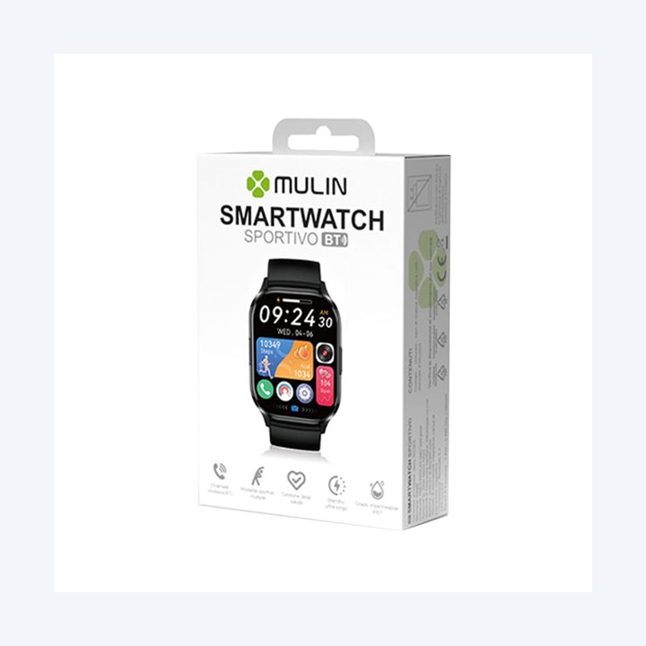 No Brand Smartwatch Display AMOLED HK21 Nero MU | Ecotempo