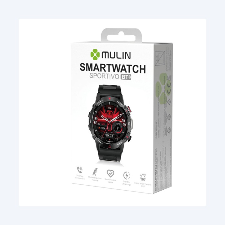 No Brand Smartwatch Display AMOLED HK87 Nero MU | Ecotempo