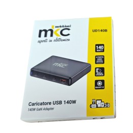 Caricatore USB 140W 3 USB-C + 1 USB-A — 103983 | Ecotempo