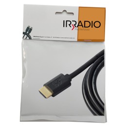 Cavo HDMI V1.4b 4K Ultra HD serie Silver 5mt- Irradio | Ecotempo