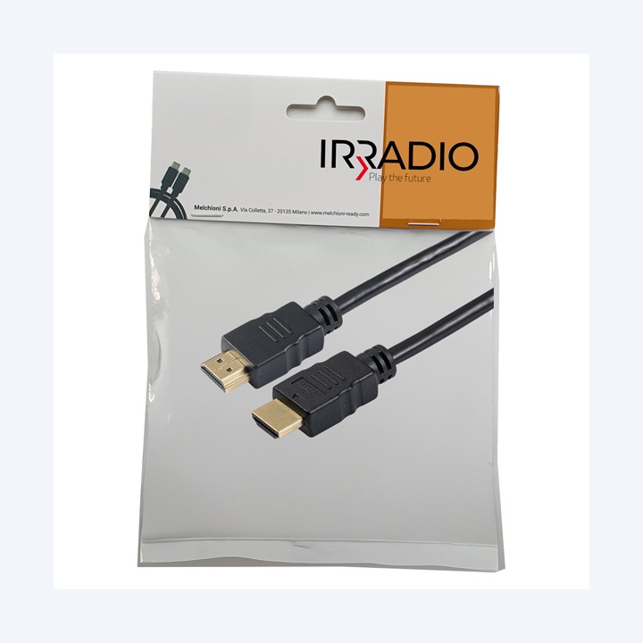 Cavo HDMI V1.3 Full HD 1080p 3mt.-Irradio | Ecotempo