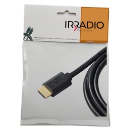 Cavo HDMI V1.4b 4K Ultra HD serie Silver 3mt.- Irradio | Ecotempo