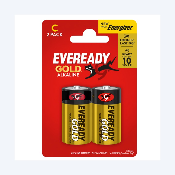 Pila mezzatorcia C LR14 Eveready Gold — 104094 | Ecotempo