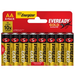 Pila stilo AA 1,5V Eveready Gold — 104097 | Ecotempo