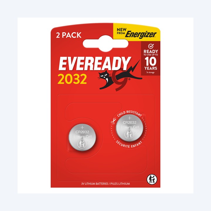 Micropila Eveready Lithium CR2032 3V a — 104109 | Ecotempo