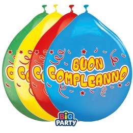 Palloncino diametro 26 cm lattice Buon — 104163 | Ecotempo