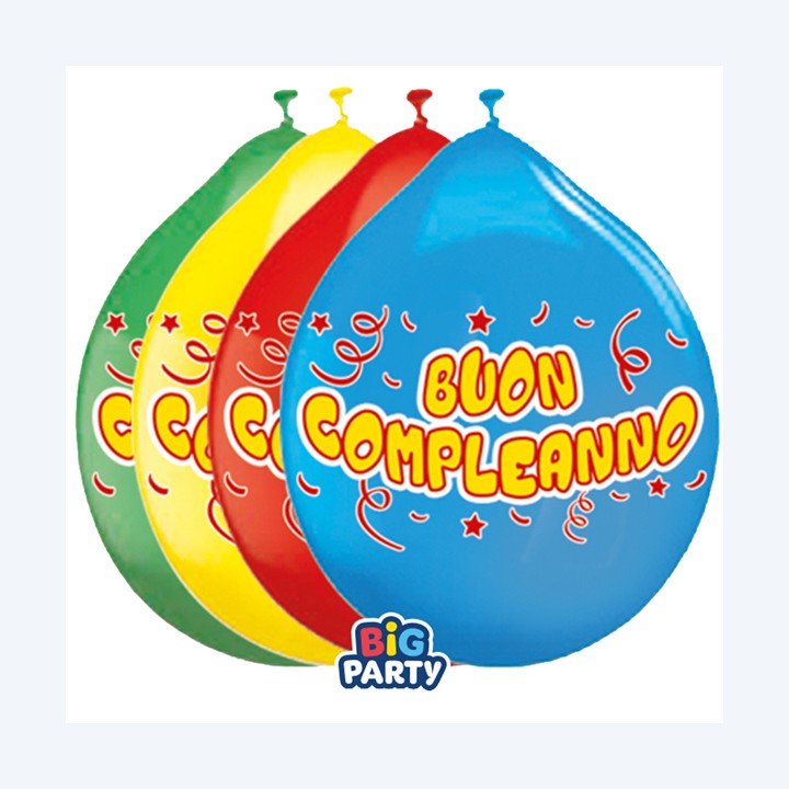 Palloncino diametro 26 cm lattice Buon — 104163 | Ecotempo