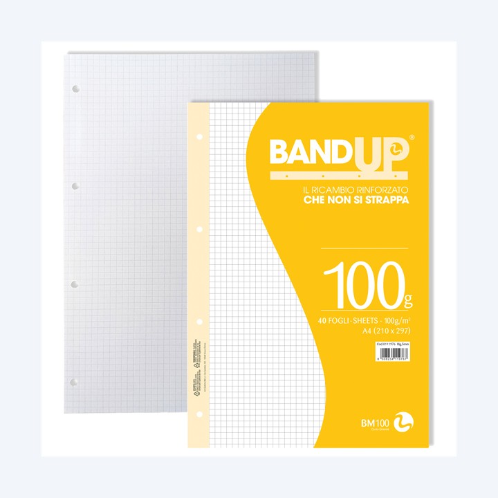 Ricambi BandUP forati rinforzati A4 5mm — 104226 | Ecotempo