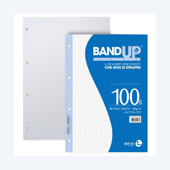 Ricambi BandUP forati rinforzati A4 4mm — 104227 | Ecotempo