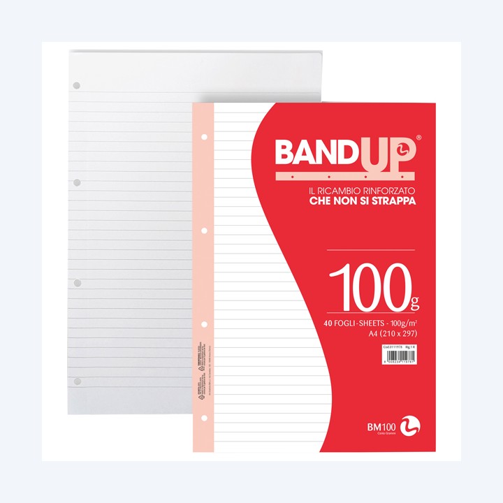 Ricambi BandUP forati rinforzati A4 1 — 104228 | Ecotempo