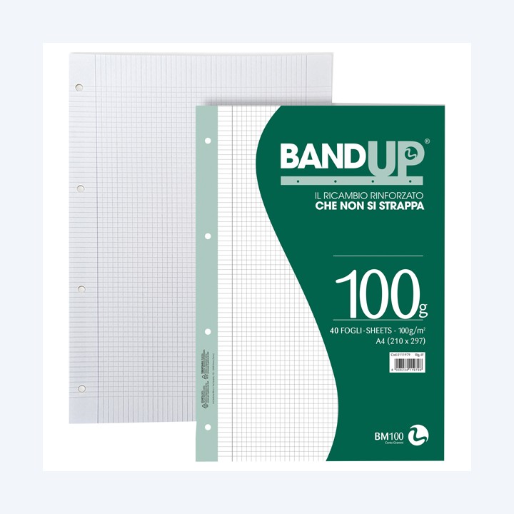 Ricambi BandUP forati rinforzati A4 4mm — 104229 | Ecotempo