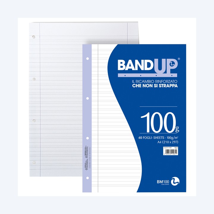 Ricambi BandUP forati rinforzati A4 — 104231 | Ecotempo