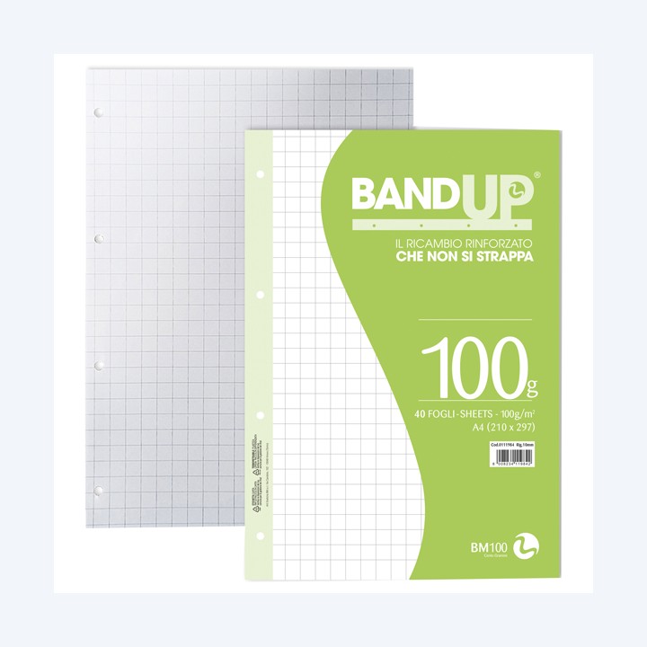 Ricambi BandUP forati rinforzati A4 — 104234 | Ecotempo