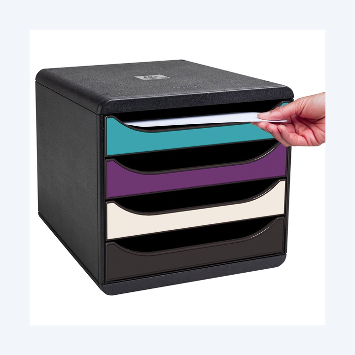 Cassettiera Big Box 4 -linea Titane — 104296 | Ecotempo