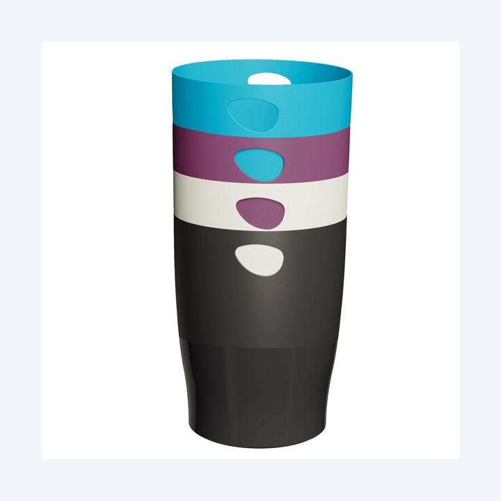 Cestino gettacarte Ecobin linea Titane — 104300 | Ecotempo