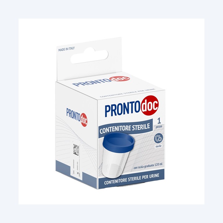 Contenitore sterile per urine 120 ml ProntoDoc | Ecotempo