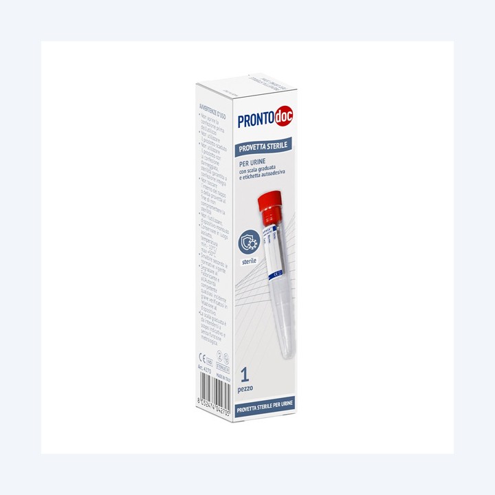 Provetta sterile per urine 10 ml ProntoDoc | Ecotempo