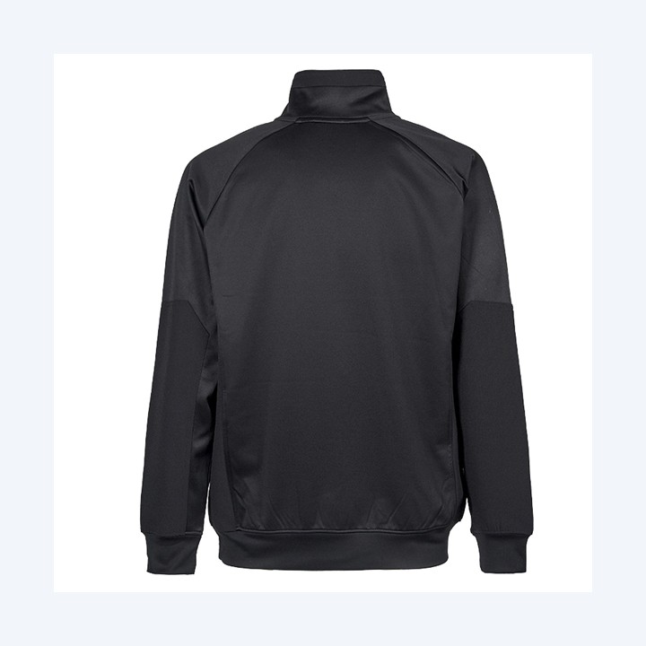 Felpa mezza zip Leeds taglia M nero U-Power | Ecotempo