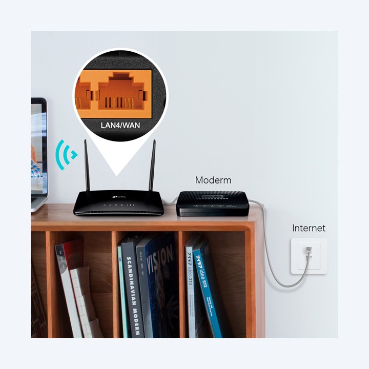 Router 4G LTE fino a 150Mbps Wi-Fi N 300Mbps Tp-Link | Ecotempo