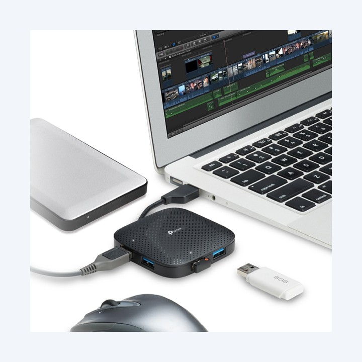 Hub portatile con 4 porte USB 3.0 Tp-Link | Ecotempo