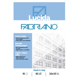 Blocco carta lucida 23 x 33gr 10 fogli 82gr Fabriano | Ecotempo