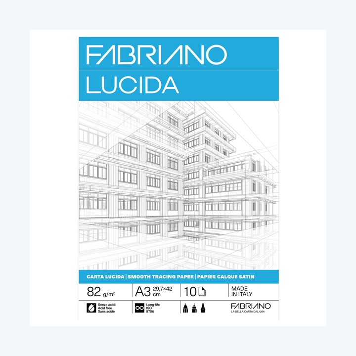Blocco carta lucida A3 29,7 x 42 cm 10 — 104504 | Ecotempo