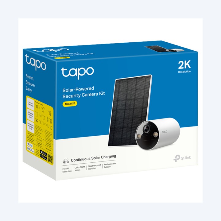 Telecamera Tapo TC82K Wi-Fi 2K con — 104715 | Ecotempo