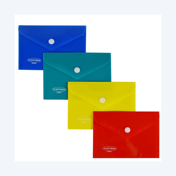 Busta con bottone in PP 14,5 x 10,5cm — 104772 | Ecotempo