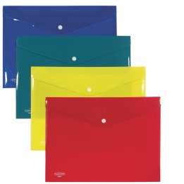 Busta con bottone PP 33 x 23,7 cm — 104776 | Ecotempo