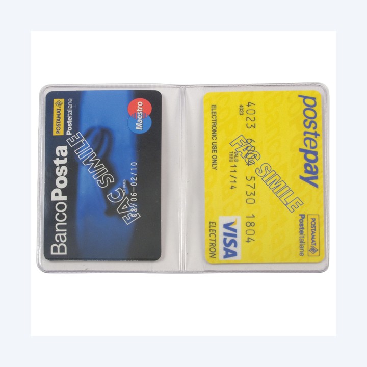 Portacard Bicard 890 con 2 tasche a — 104811 | Ecotempo