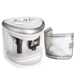 Temperamatite elettrico 2 fori bianco Colorosa | Ecotempo
