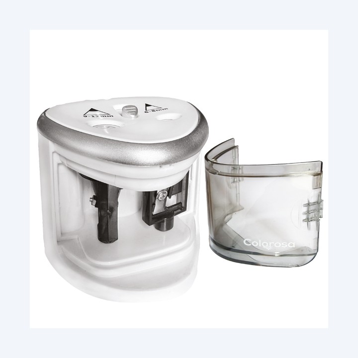 Temperamatite elettrico 2 fori bianco Colorosa | Ecotempo