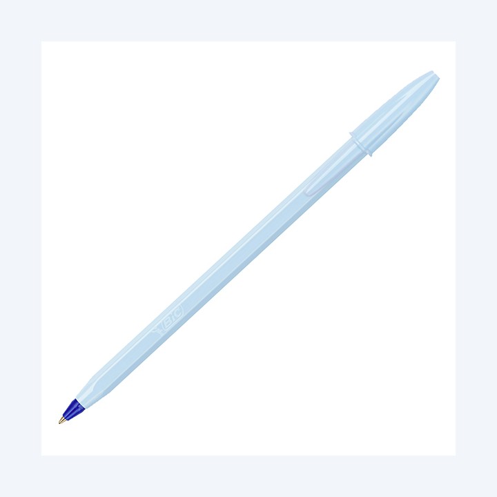 Penna sfera Cristal Pastel 1.0 mm fusto — 104913 | Ecotempo