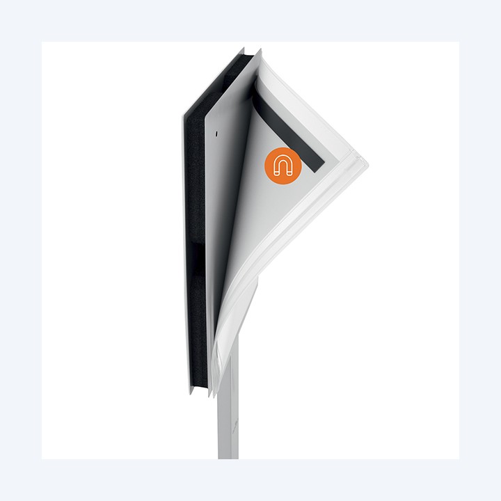Espositore Info Stand Outdoor da pavimento A4 Durable | Ecotempo