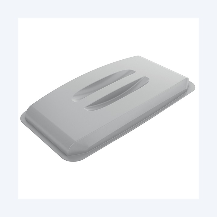 Coperchio per bidone DURABIN 60 L grigio Durable | Ecotempo