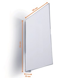 Cartello da corsia a bandiera magnetico — 104944 | Ecotempo