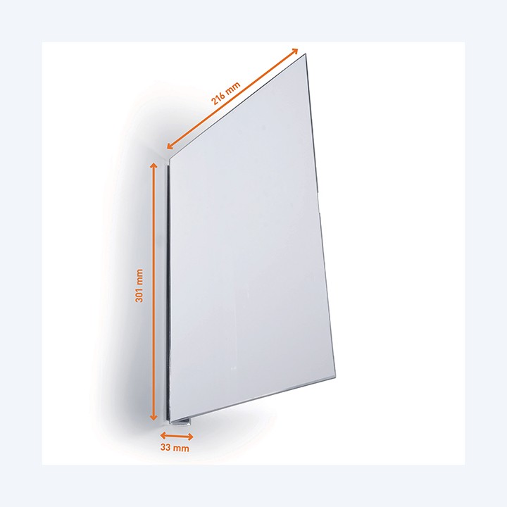 Cartello da corsia a bandiera magnetico — 104946 | Ecotempo