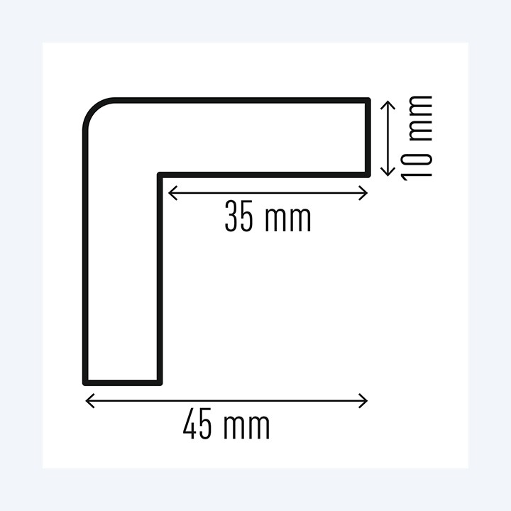 Profilo paracolpi C35 magnetico per — 104949 | Ecotempo