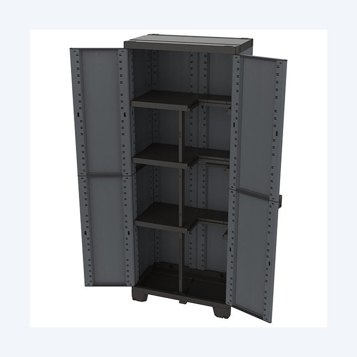 Armadio CAB2680 ardesia 2 ante 68 x 39 — 105034 | Ecotempo