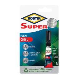 Colla istantanea Super Flexi Gel 3 gr — 105054 | Ecotempo