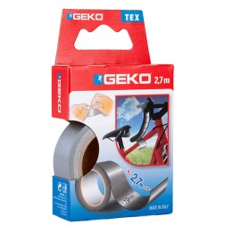 Nastro adesivo telato Tex 19 mm x 2,7 m grigio Geko | Ecotempo